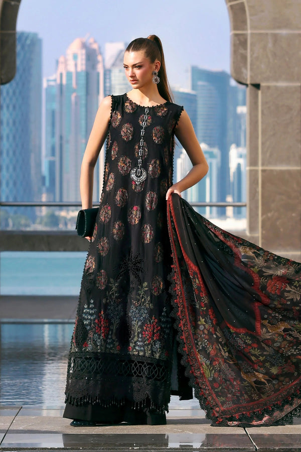 Maria.B Luxury Lawn Unstitched Embroidered D-2605-B