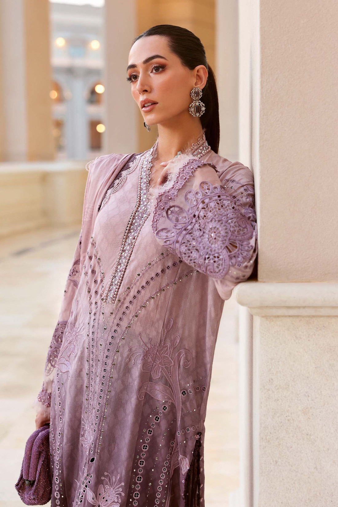 Maria.B Luxury Lawn Unstitched Embroidered D-2601-B