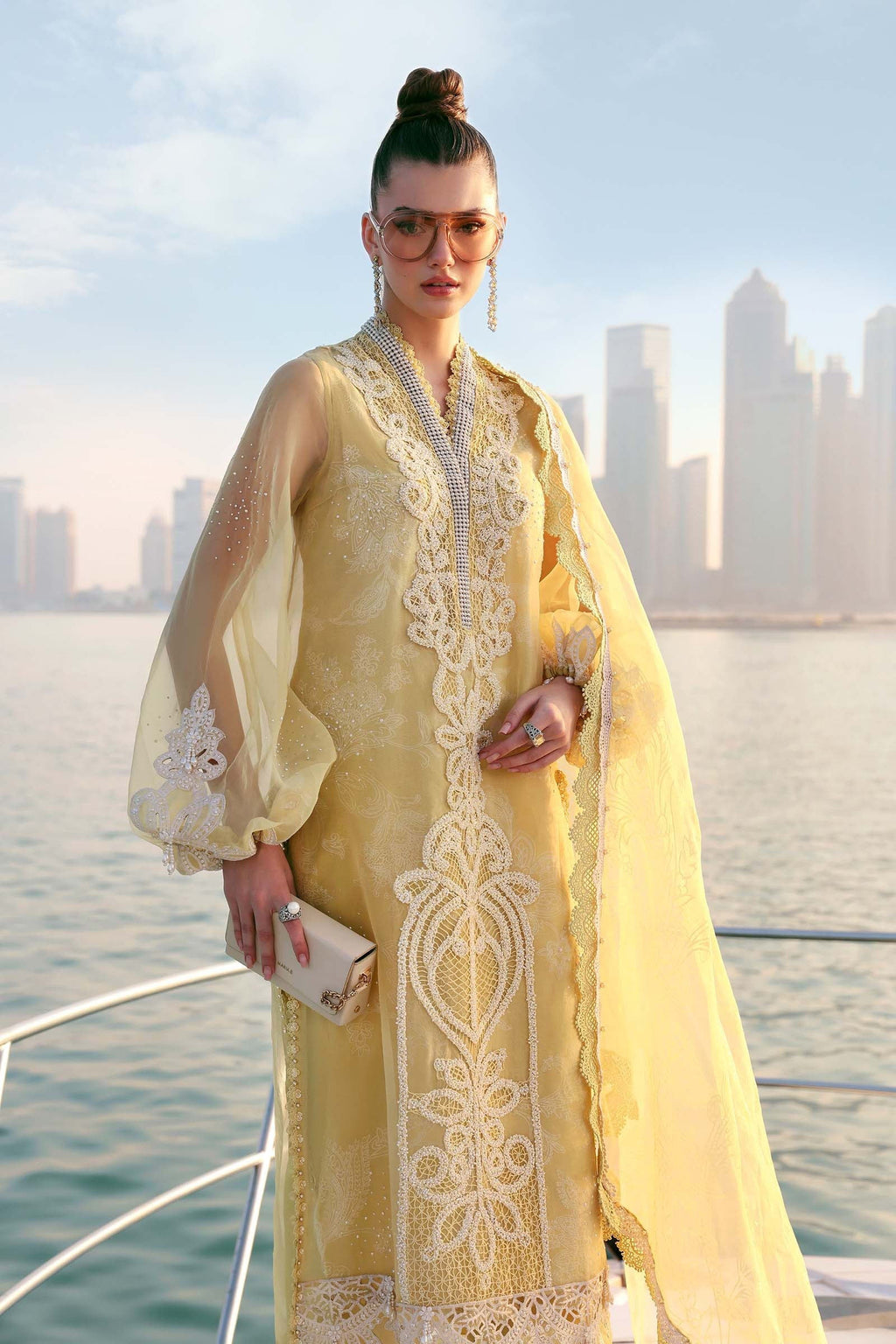 Maria.B Luxury Lawn Unstitched Embroidered D-2604-A