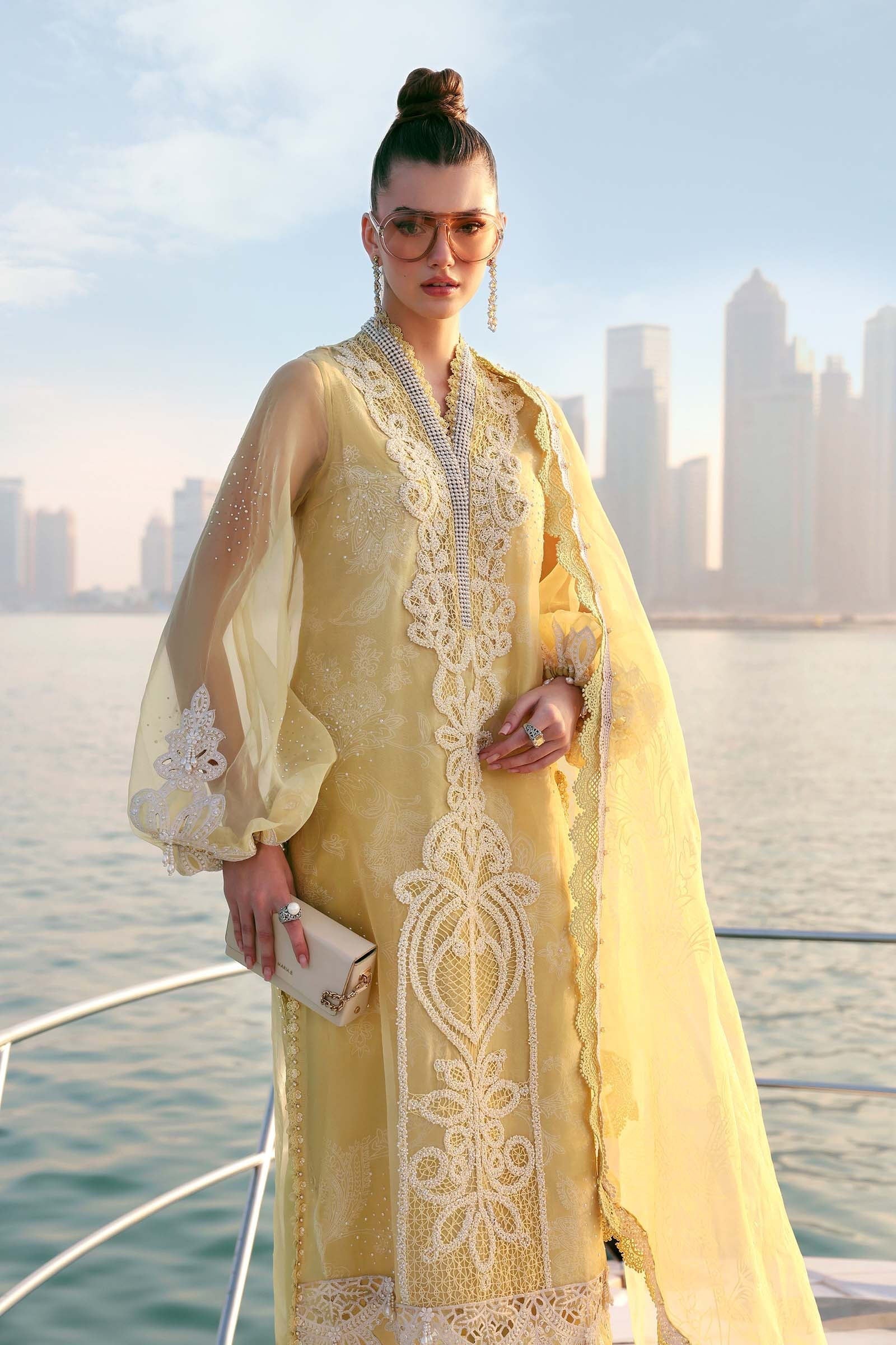 Maria.B Luxury Lawn Unstitched Embroidered D-2604-A