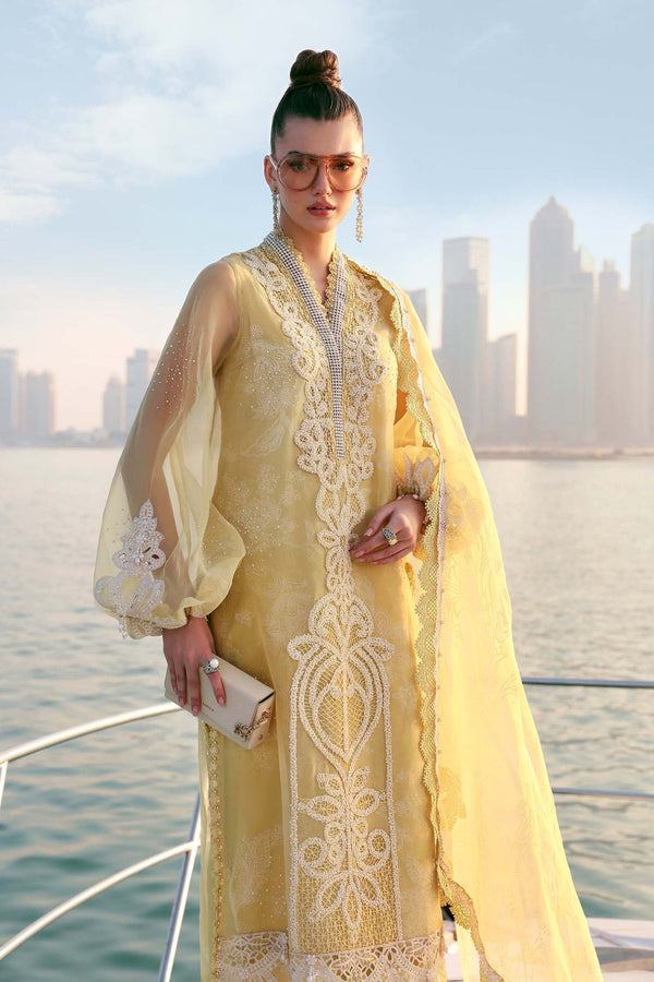 Maria.B Luxury Lawn Unstitched Embroidered D-2604-A