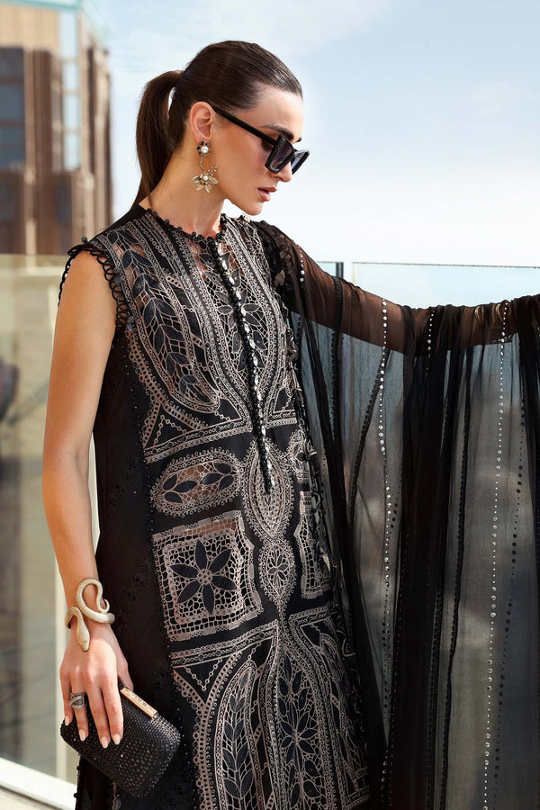 Maria.B Luxury Lawn Unstitched Embroidered D-2608-B