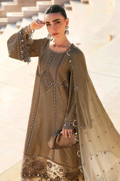 Maria.B Luxury Lawn Unstitched Embroidered D-2602-A