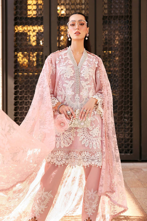 Maria.B Luxury Lawn Unstitched Embroidered D-2603-A