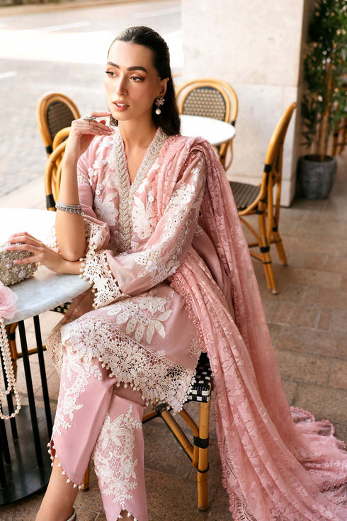 Maria.B Luxury Lawn Unstitched Embroidered D-2603-A