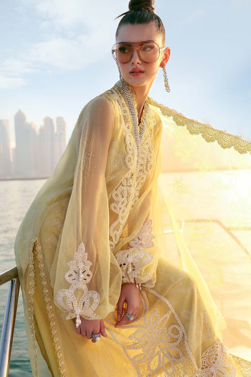 Maria.B Luxury Lawn Unstitched Embroidered D-2604-A