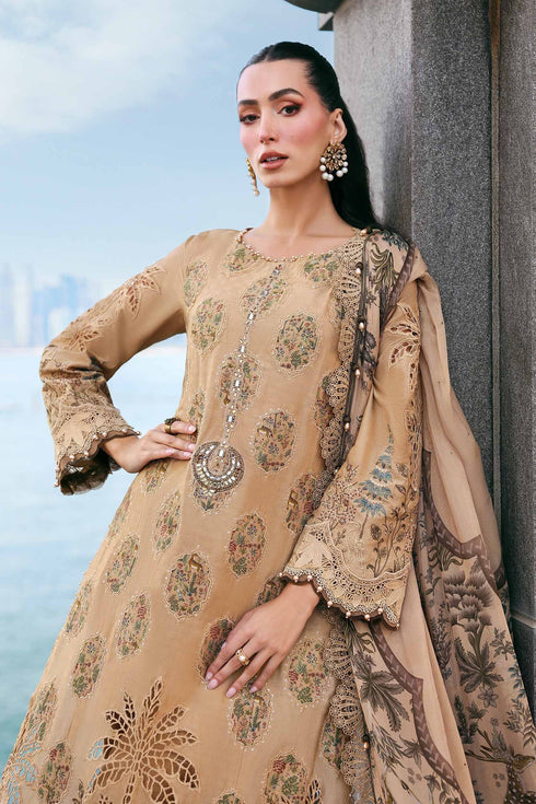 Maria.B Luxury Lawn Unstitched Embroidered D-2605-A