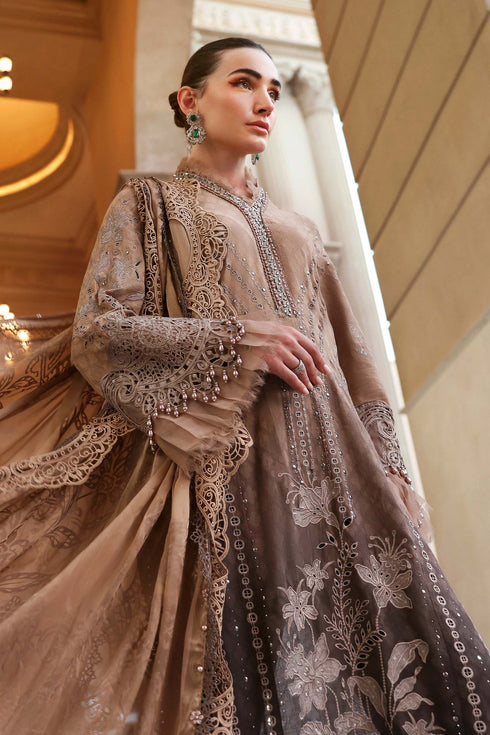 Maria.B Luxury Lawn Unstitched Embroidered D-2601-A
