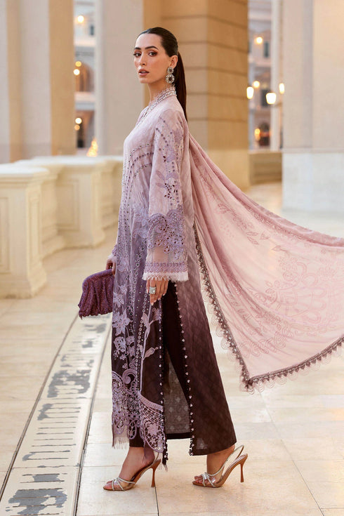 Maria.B Luxury Lawn Unstitched Embroidered D-2601-B