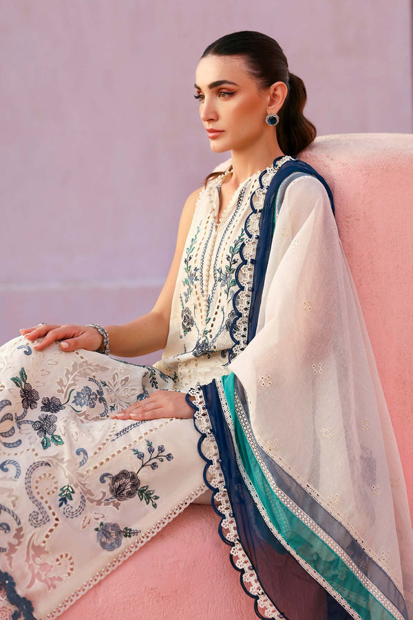 Maria.B Luxury Lawn Unstitched Embroidered D-2609-B