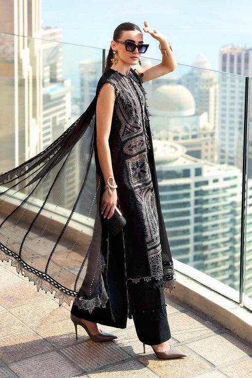Maria.B Luxury Lawn Unstitched Embroidered D-2608-B