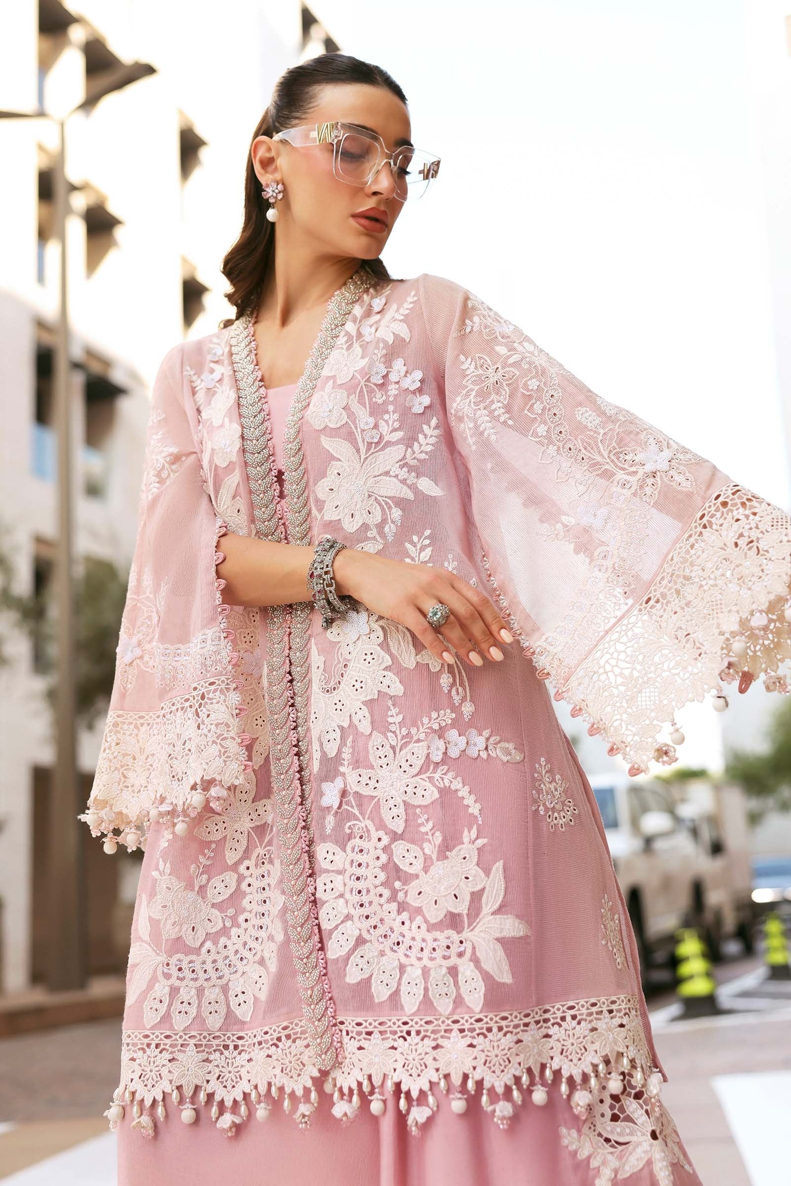 Maria.B Luxury Lawn Unstitched Embroidered D-2603-A