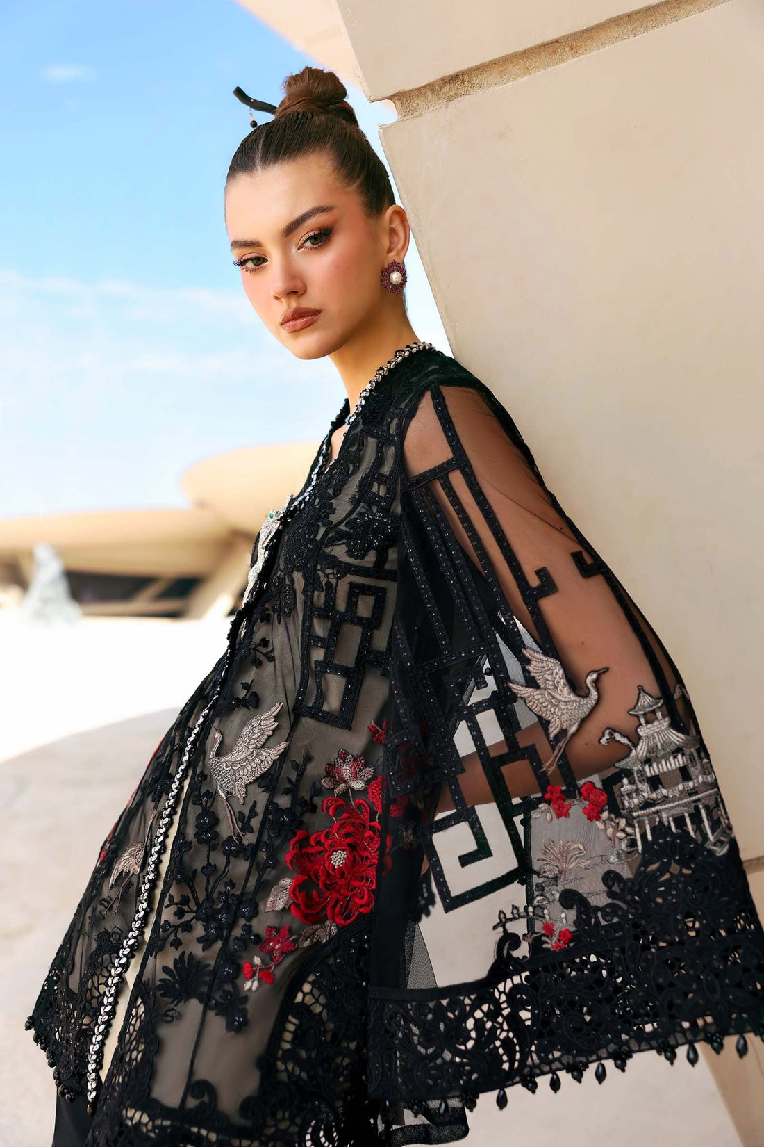 Maria.B Luxury Lawn Unstitched Embroidered D-2607-B
