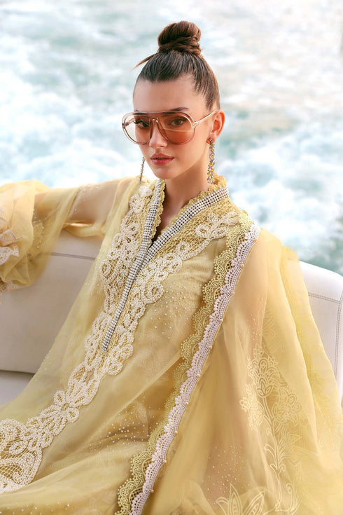 Maria.B Luxury Lawn Unstitched Embroidered D-2604-A