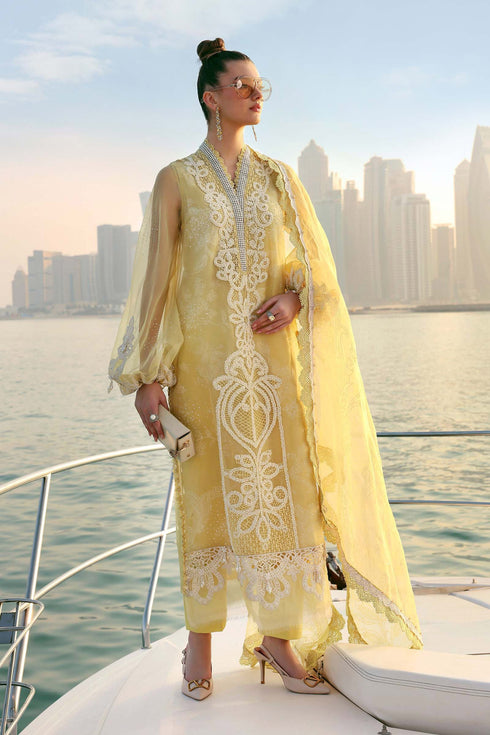 Maria.B Luxury Lawn Unstitched Embroidered D-2604-A
