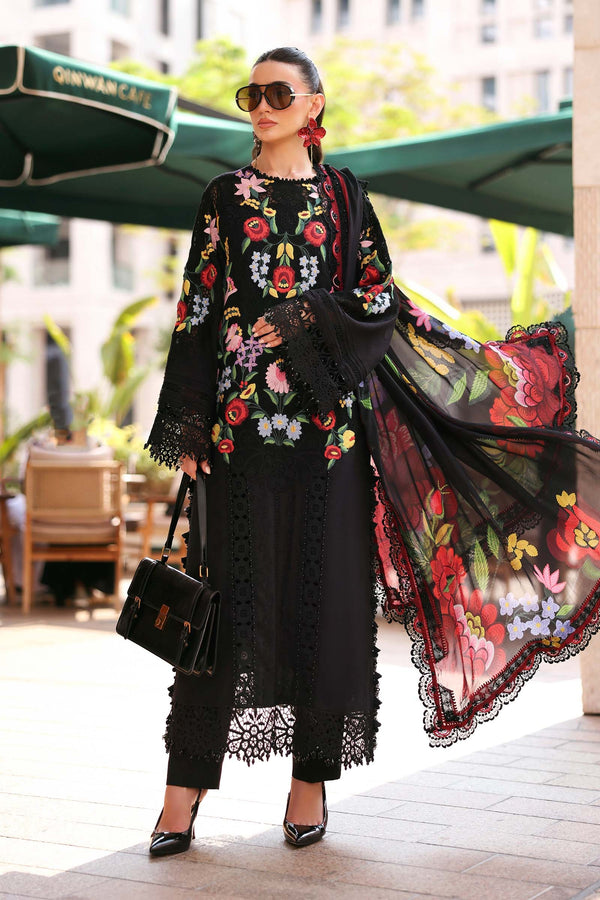 Maria.B Luxury Lawn Unstitched Embroidered D-26010-B