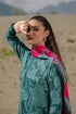 M Basics By Maria B Printed Khaddar Suits Unstitched 3 Piece MB24MBW 9A - Winter Collection