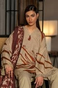M Basics By Maria B Printed Khaddar Suits Unstitched 3 Piece MB24MBW 10A - Winter Collection