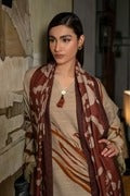M Basics By Maria B Printed Khaddar Suits Unstitched 3 Piece MB24MBW 10A - Winter Collection