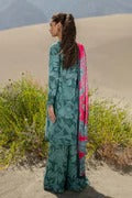 M Basics By Maria B Printed Khaddar Suits Unstitched 3 Piece MB24MBW 9A - Winter Collection