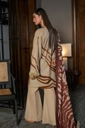 M Basics By Maria B Printed Khaddar Suits Unstitched 3 Piece MB24MBW 10A - Winter Collection