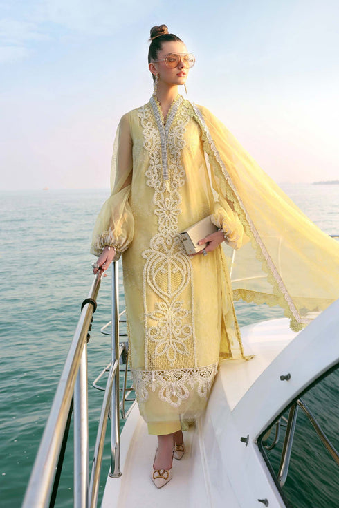 Maria.B Luxury Lawn Unstitched Embroidered D-2604-A