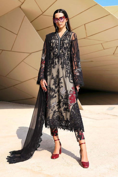 Maria.B Luxury Lawn Unstitched Embroidered D-2607-B