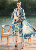 M Prints by Maria B Embroidered Suits Unstitched 3 Piece MB25MP 10B - Summer Collection