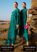 Maria B Embroidered Lawn Suits Unstitched 3 Piece MB25LL D-05 - Summer Collection