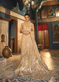 Maria B Embroidered Net Unstitched Saree MB19WE 1808 - Wedding Collection
