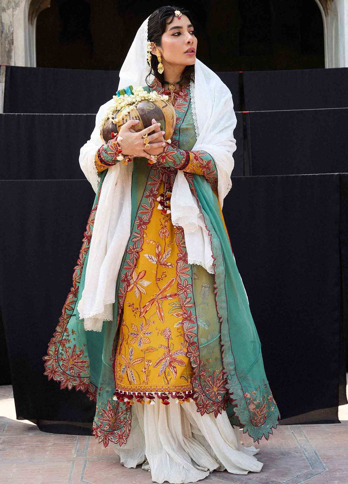 Nirmal by Hussain Rehar Embroidered Lawn Suits Unstitched 3 Piece HRR25NL Masam - Summer Collection