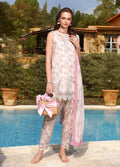 Noor by Saadia Asad Embroidered Lawn Suit Unstitched 3 Piece NSA25LC D-7 A - Summer Collection