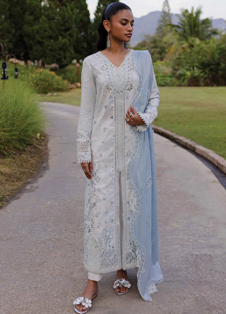 Q Line by Qalamkar Embroidered Lawn Suits Unstitched 3 Piece QLM25QL Q ...