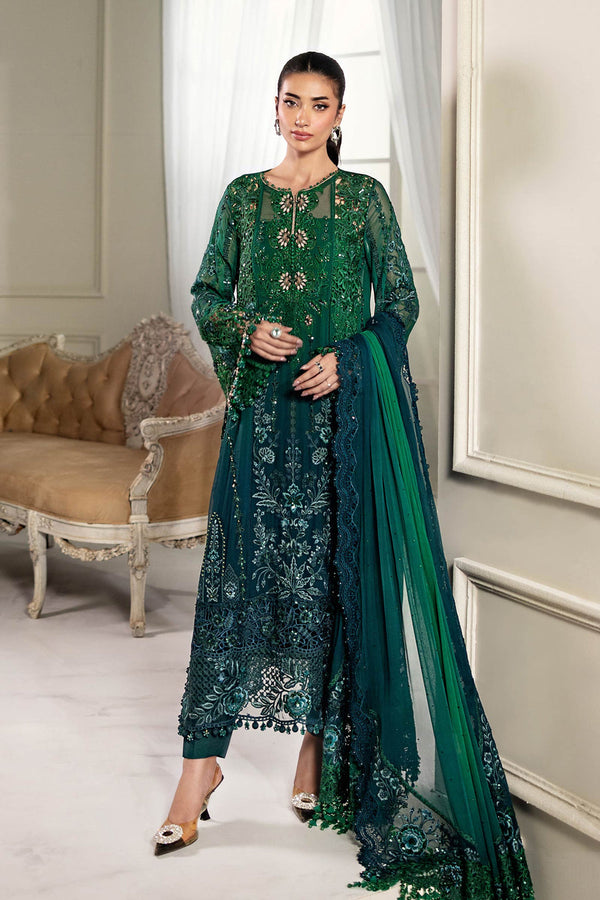 MPC-25-106 |3 Piece Unstitched Embroidered Chiffon Suit