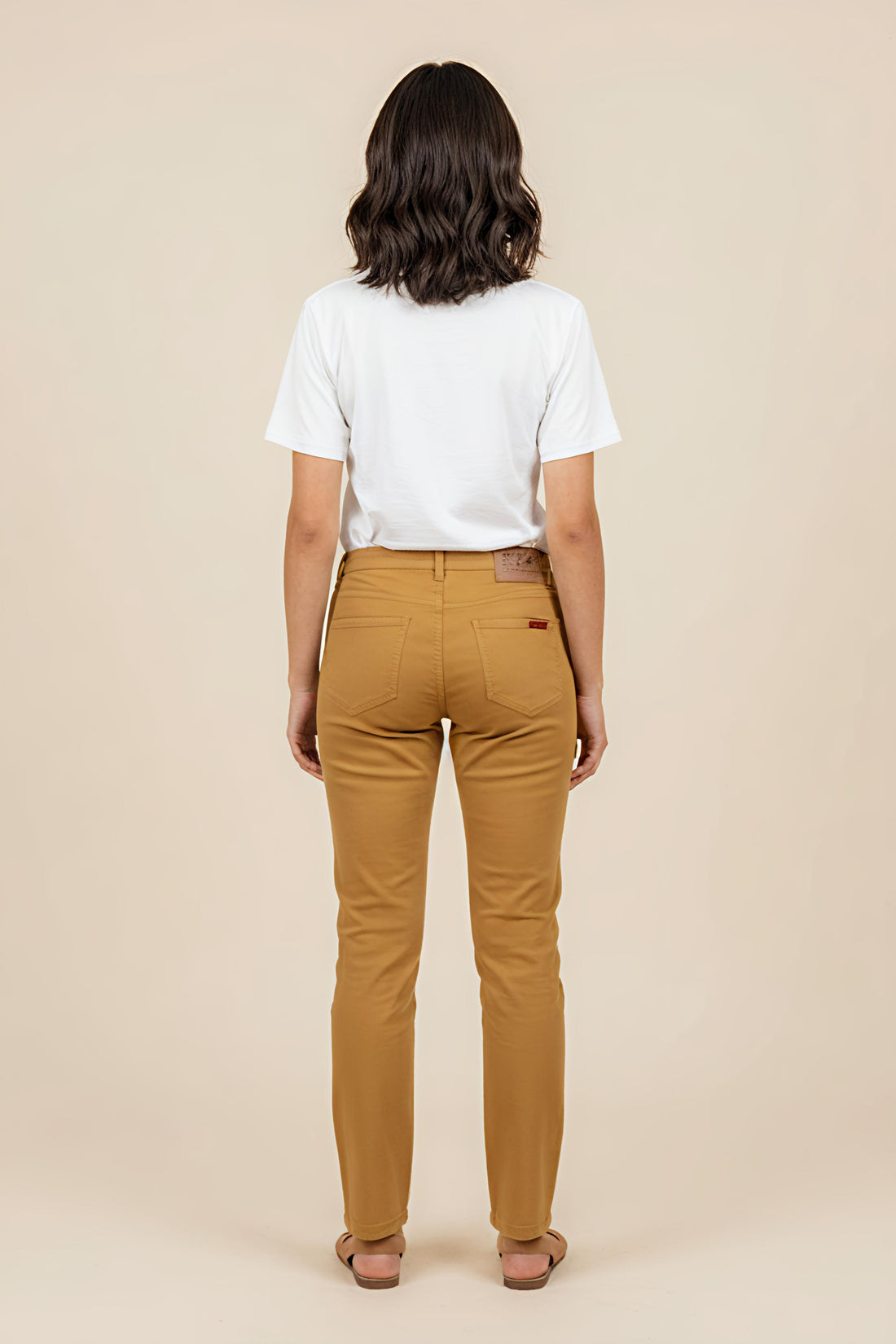 Jezza Women Denim jeans Mustard