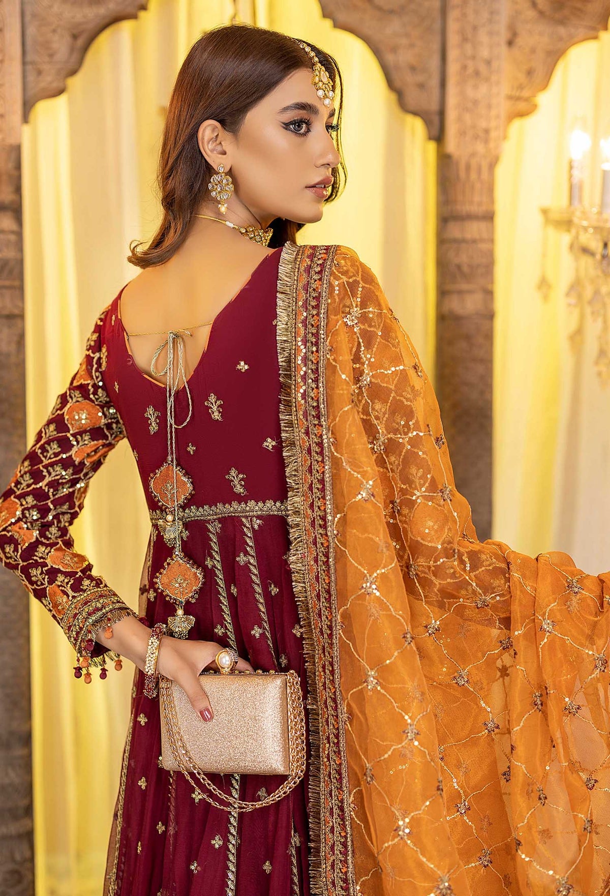 Adan's Libas-Formal Collection - Sada Bahar - Sang-E-Rah