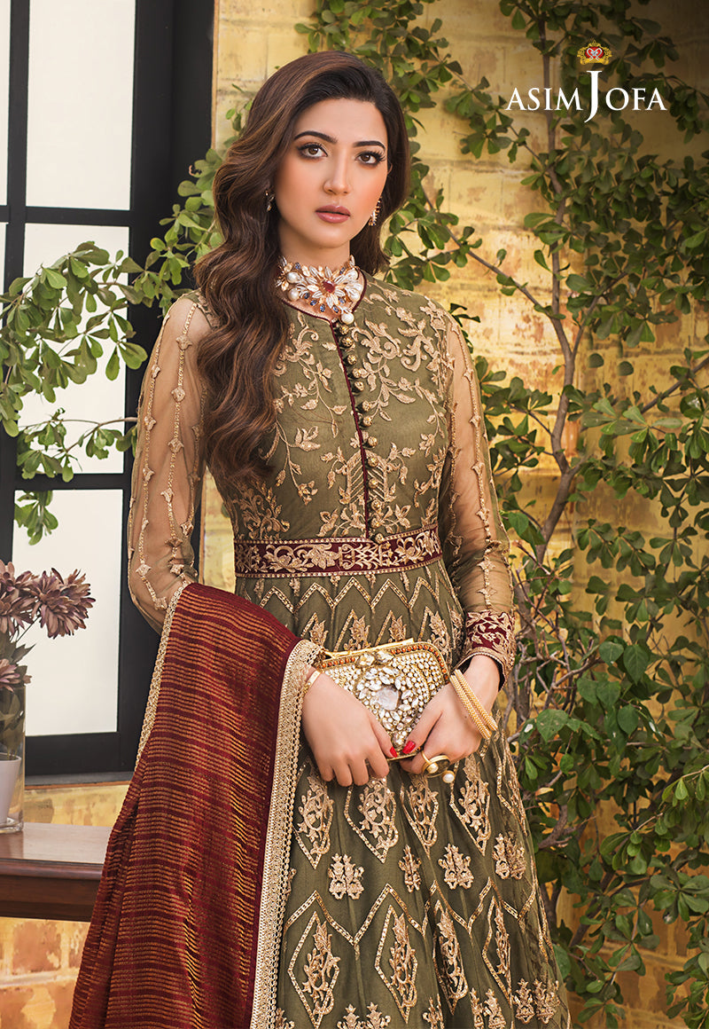 Asim jofa AJLE-06 Net Embroidered