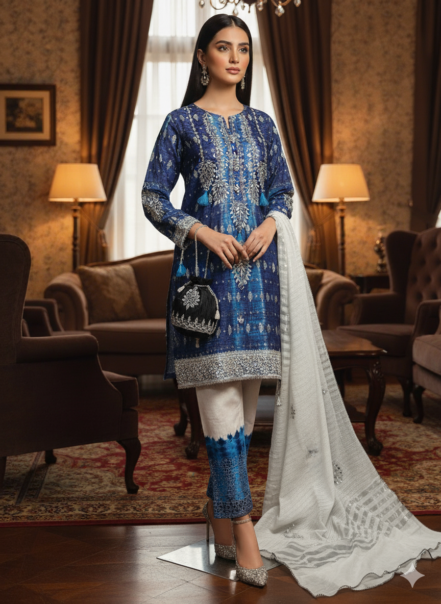 Glorious G-03 Tie&dye Ready to wear Festive Lawn