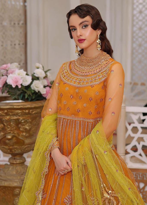 Awwal AW#08 Hasnat Luxury Chiffon Sahal Formal Collection