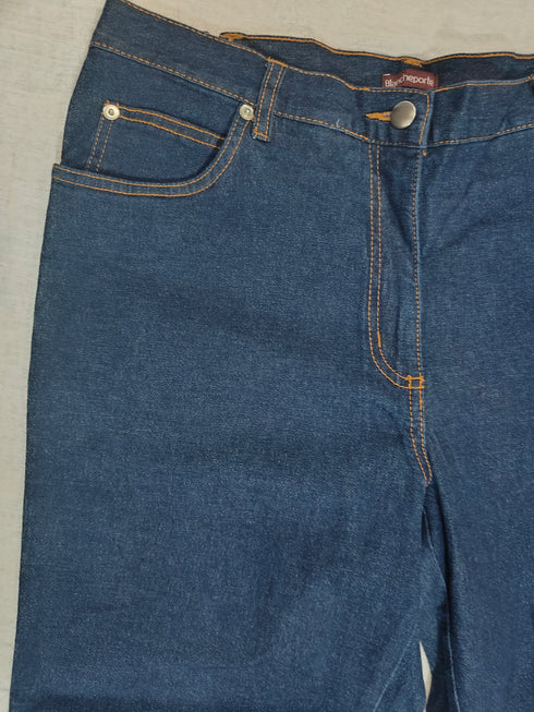 Blancheporte Women Plain Blue Jeans