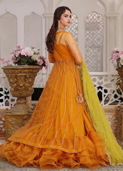 Awwal AW#08 Hasnat Luxury Chiffon Sahal Formal Collection