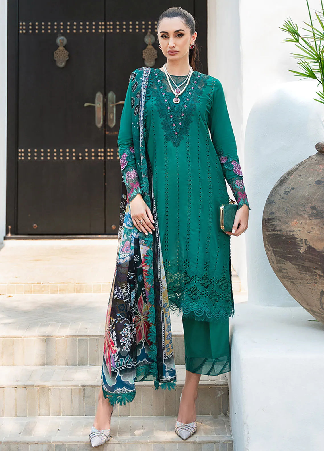 Saira Rizwan Embroidered Lawn Suits Unstitched Lawn SR24L2 D-10 Jane - Summer Collection