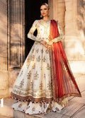 Sateen By Maria B Embroidered Suit Unstitched 3 Piece MB24S D-01 - Formal Collection