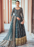 Sateen By Maria B Embroidered Cotton Suits Unstitched 3 Piece MB23ST D-10 - Luxury Collection