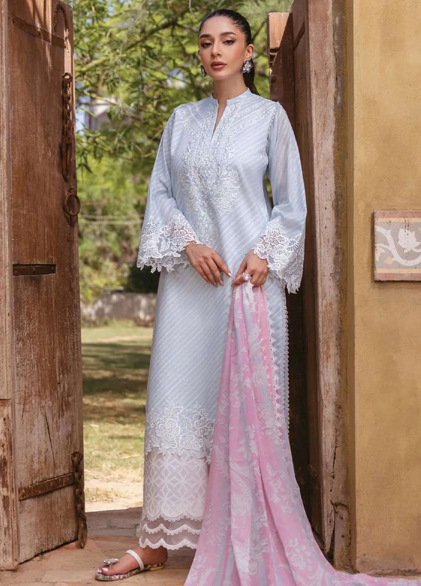 Tahra by Zainab Chottani Embroidered Lawn Suit Unstitched 3 Piece ZC24 ...