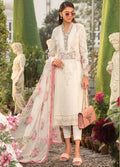 Mein Teri Aan By Maria B Embroidered Lawn Suits Unstitched 3 Piece MB22MT 12A - Summer Collection