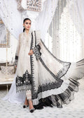 Maria B Embroidered Lawn Suits Unstitched 3 Piece MB22E D5 - Eid Collection
